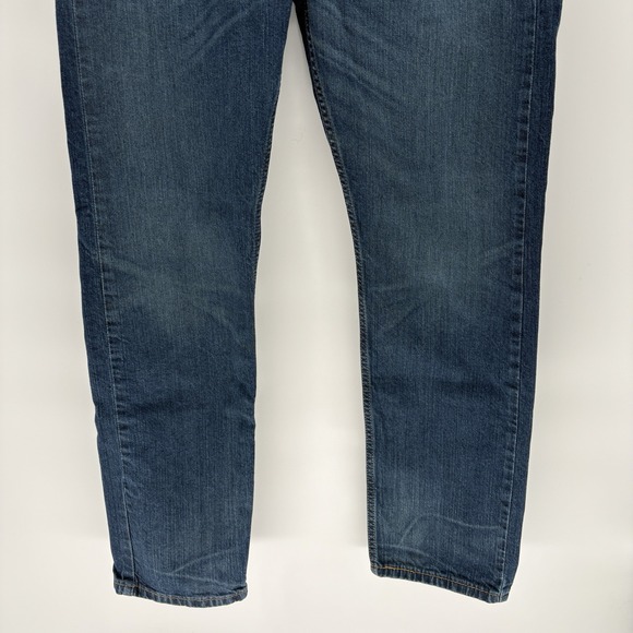Levi's Men's 502 Tapered Jeans Blue Regular Denim Men 32x30 - Picture 4 of 9